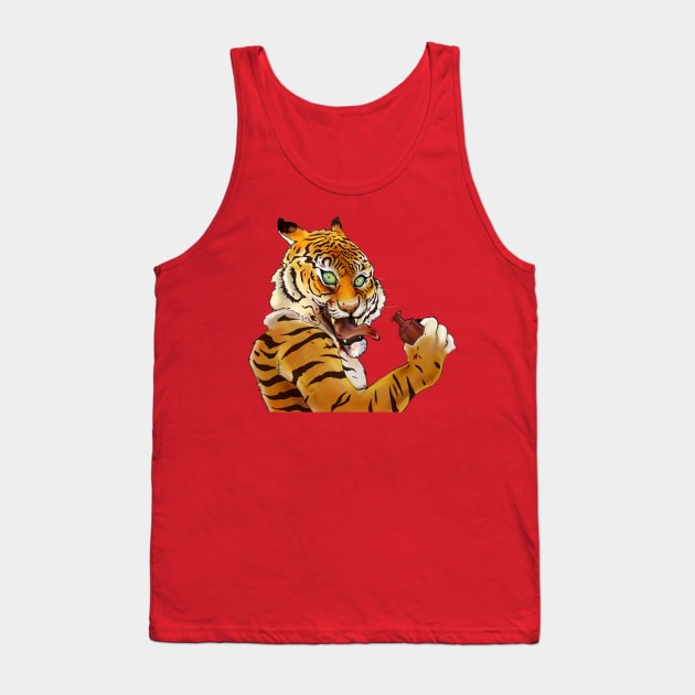 TIGER SAUCE Tank Top by KO-of-the-self